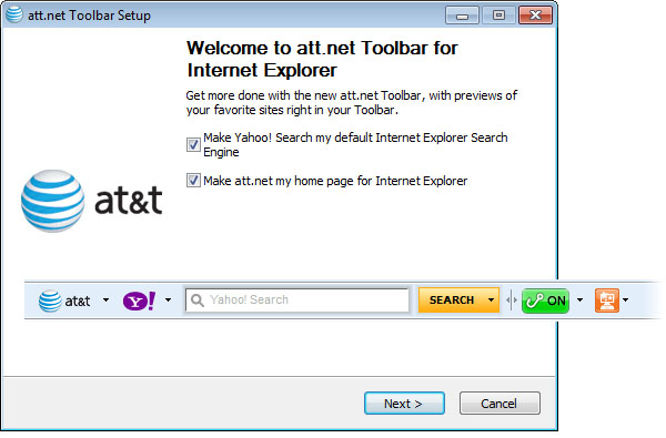 att.net Toolbar